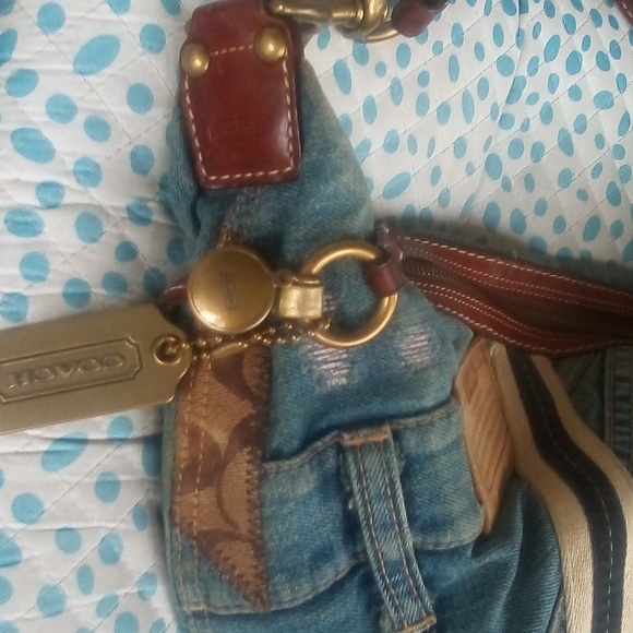 LE Coach Denim Bag-10015!! - Picture 3 of 9